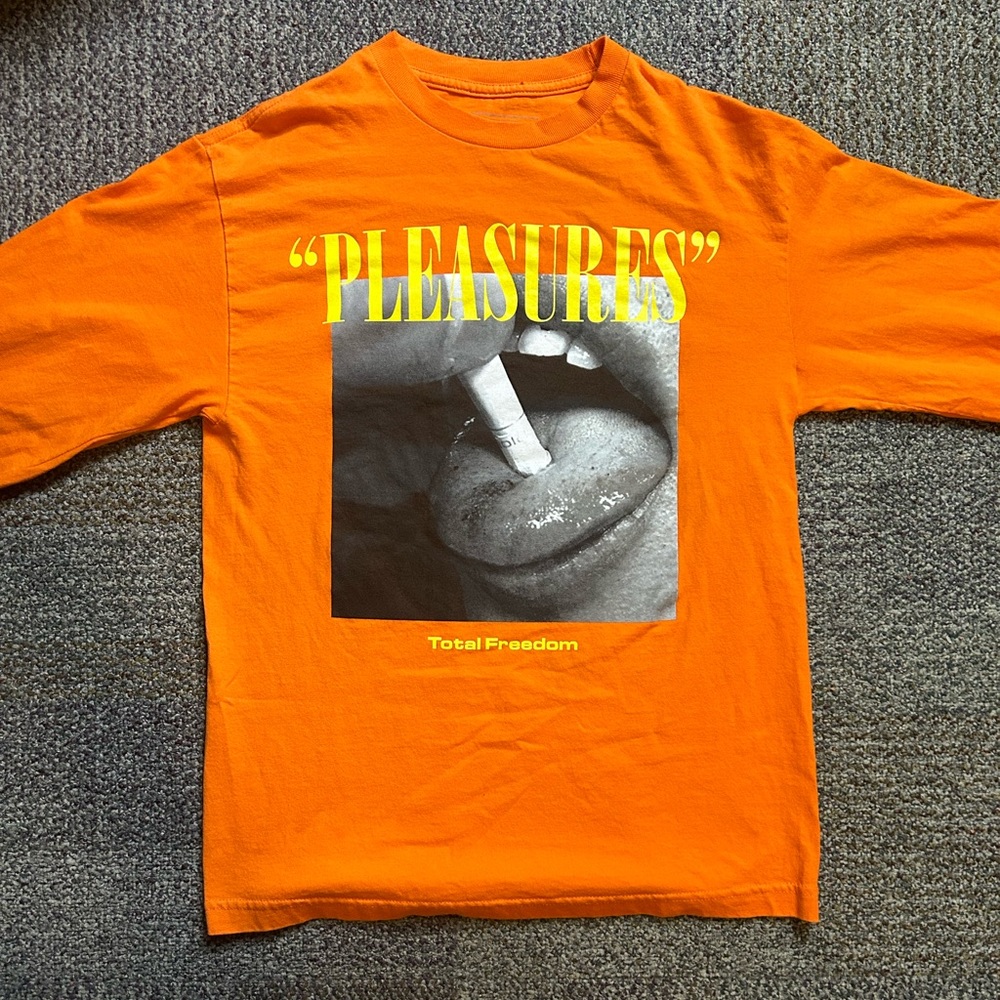 PLEASURES Total Freedom Orange Long Sleeve
